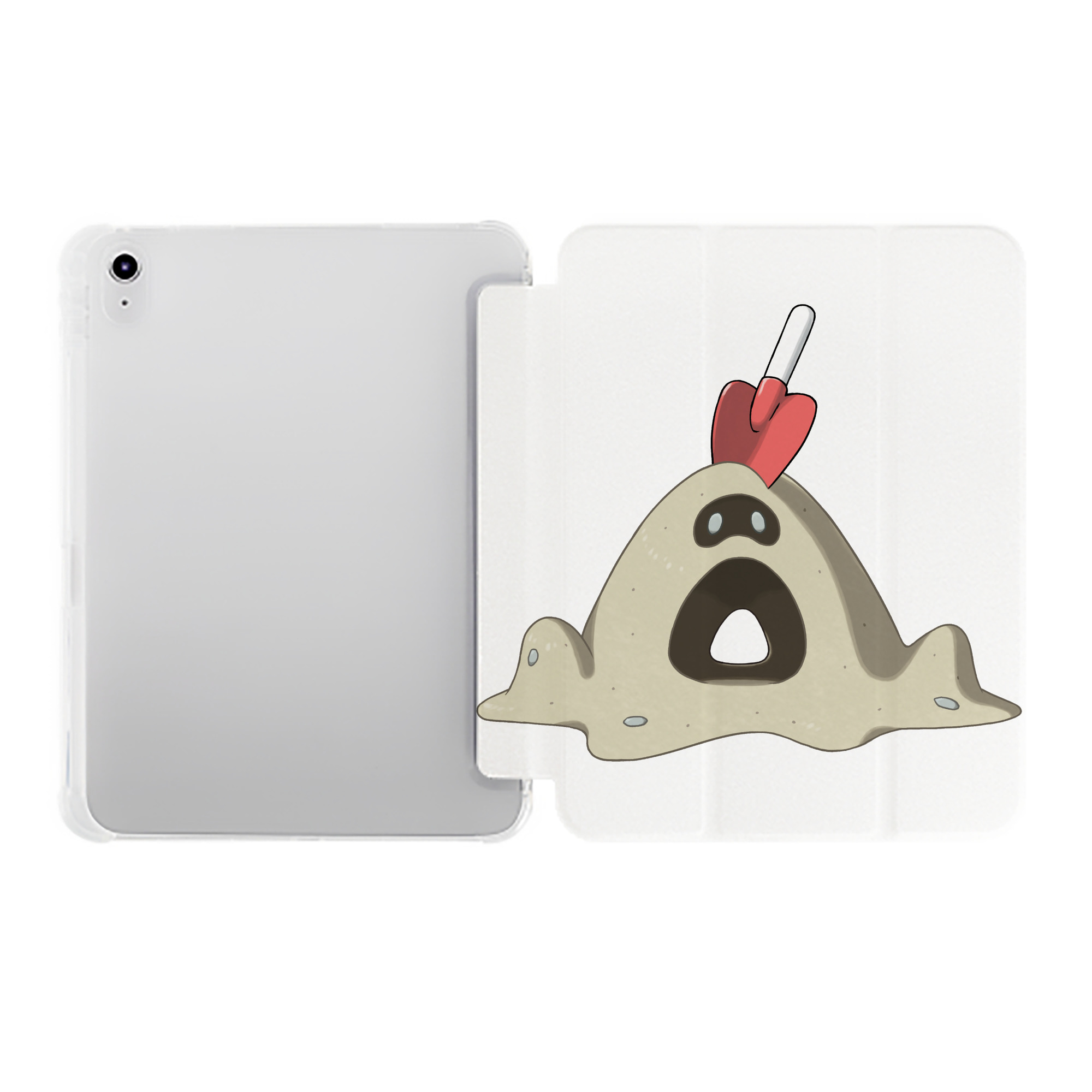 （画像用） ポケットモンスター Pokémon IPad ケース ペン収納付き 三つ折りスタンド PUレザー×シリコン 対応機種9.5/10.5/10.9インチ
